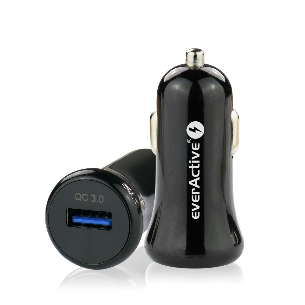 ednet - Quick Charge 3.0 Auto-Ladeadapter - Car - Dual Port 