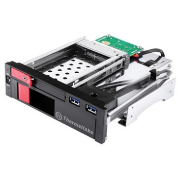 HDD pocket - Rack Panel 2xUSB 3.0 SATA3 3.5 "+ 2.5", black