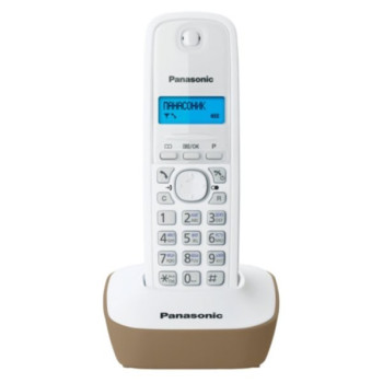 Phone KX-TG1611 dect white beige