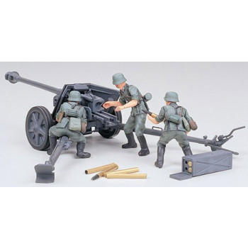 Model plastikowy German 75mm Anti Tank Gun