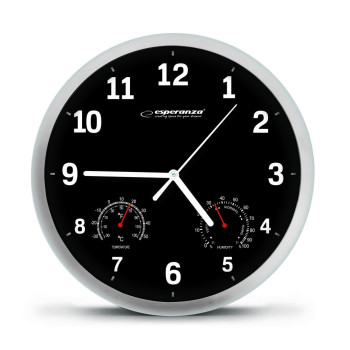 WALL CLOCK LYON BLACK