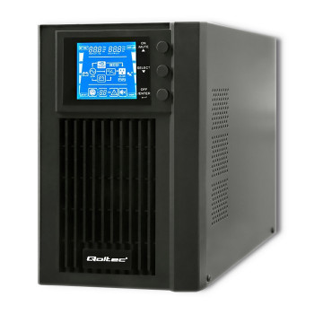 UPS On-line Pure Sine Wave 1kVA 800W LCD USB