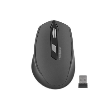 Mouse wireless Siskin 2400DPI black-gray with a quiet click
