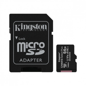Memory card microSD 64GB Canvas Select Plus 100MB s Adapter