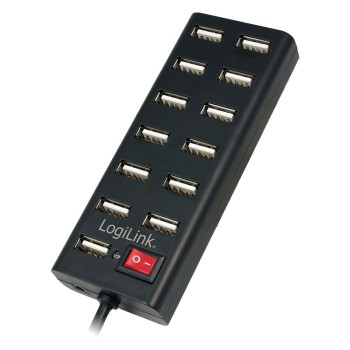 USB2.0 hub, 13-port with ON OFF switch