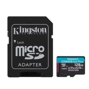 Memory card microSD 128GB Canvas Go Plus 170 90MB s Adapter