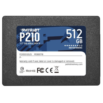 Disc SSD 512GB P210 520 430 MB s SATA III 2.5