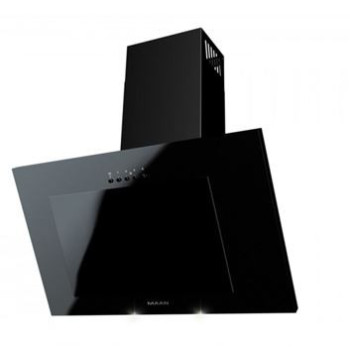 Vertical 2 60 black Chimney Hood