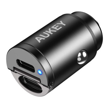 AUKEY CC-A4 Mini alumin ium fast car charger US