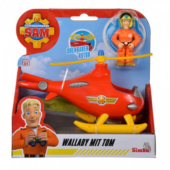 Helicopter Fireman Sam Wallby mini