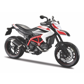 Metal model motorcycle Ducati Hypermotard SP 2013 1 12