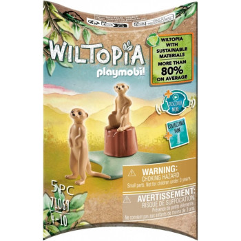 Figures set Wiltopia 71069 Meerkats