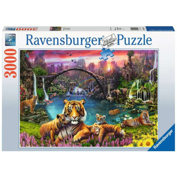 Puzzle 3000 elements Wild nature with flowers