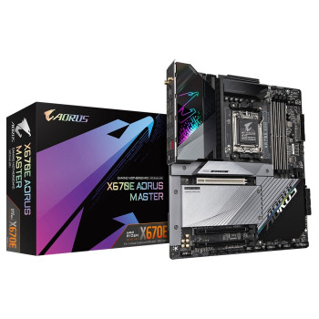 X670E AORUS MASTER AM5 4DDR5 HDMI DP EATX