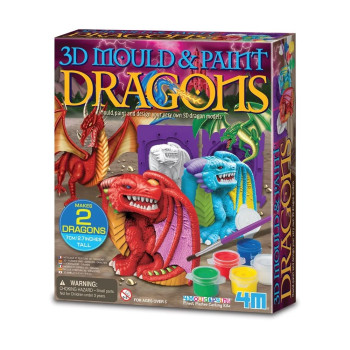 Creative set Mould & Paint - Dragon