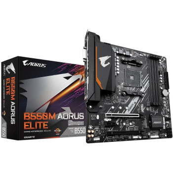 B550M AORUS ELITE AM4 4DDR4 2HDMI DVI-D mATX