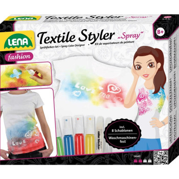 Textile styling spray set