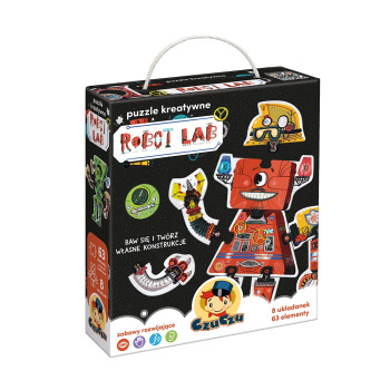 Creative puzzles 63 elements - Robot Lab