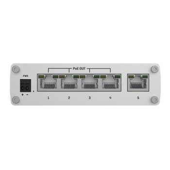 Teltonika TSW101 Switch 5xGbE Ethernet 4xPoE+