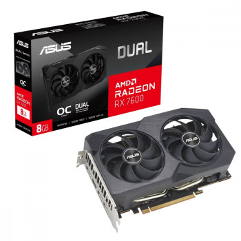 Graphic card Radeon RX 7600 V2 Dual OC 8GB GDDR6 128bit 3DP HDMI