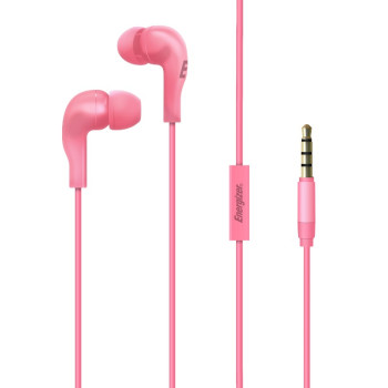 Wired headphones 3,5 mm jack pink