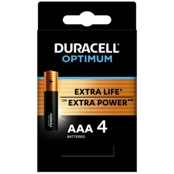 Optimum AAA LR3 batteries blister 4 pieces