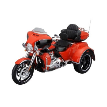 Metal model HD 2021 CVO Tri Glide orange 1 12