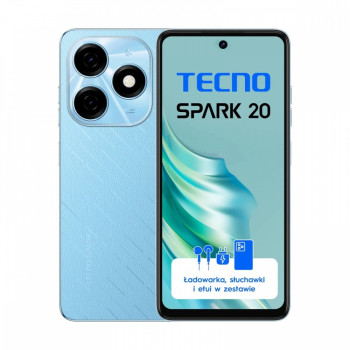 TECNO SPARK 20 KJ5n 256+8 Magic Skin Blue