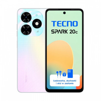 TECNO SPARK 20C BG7n 128+8 Mystery White