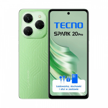 TECNO SPARK 20 PRO KJ6 256+12 Magic Skin Green