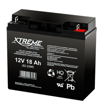 Gel battery 12V 18Ah XTREME