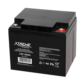 Gel battery 12V 40Ah XTREME