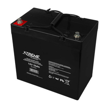 Gel battery 12V 55Ah XTREME