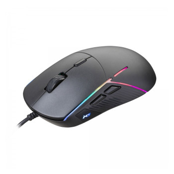 Wired gaming mouse Nemesis C375 7200 DPI RGB LED black