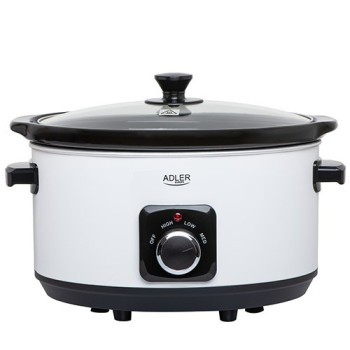 Slowcooker AD 6413w 5.8l white