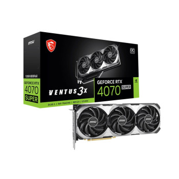 Graphics card GeForce RTX 4070 SUPER 12G VENTUS 3X OC GDDRX6