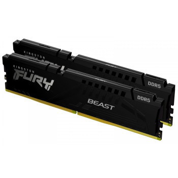 Memory DDR5 Fury Beast 32GB(2*16GB) 6000 CL30 XMP black