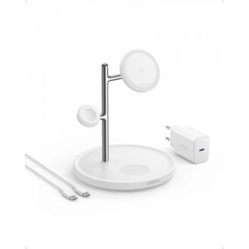 MagGo 3-in-1 Stand 15W Qi2 white