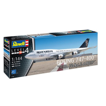 Model plastikowy Boeing 747-400 ED FORCEONE 1 144