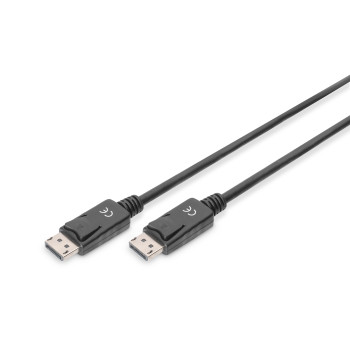 Digitus DisplayPort Connection Cable AK-340100-010-S Black, DP to DP, 1 m