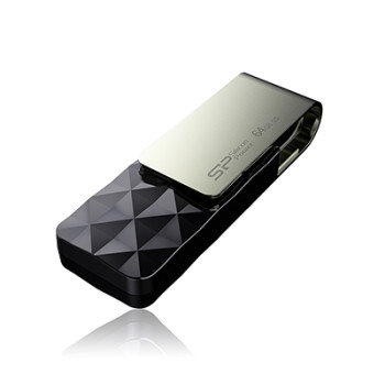 Silicon Power Blaze B30 8 GB, USB 3.0, Silver