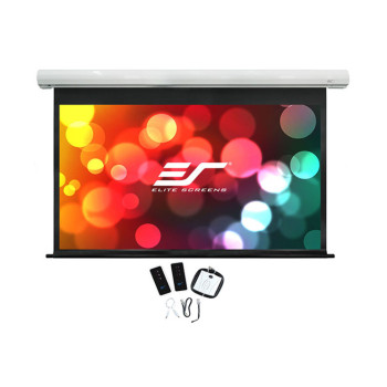 Elite Screens | SK100XHW-E12 | Saker Series | Diagonal 100 " | 16:9 | Viewable screen width (W) 221 cm | White