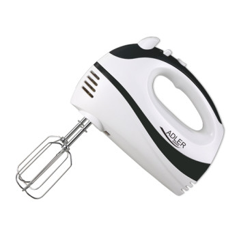 Adler Mixer AD 4205 b Hand Mixer 300 W Number of speeds 5 Turbo mode White/Black