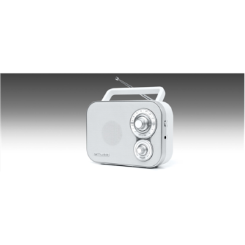 Muse Portable Radio M-051RW White, AUX in