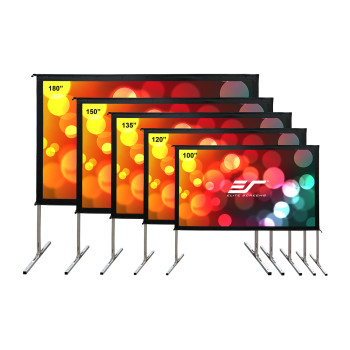 Elite Screens Yard Master 2 Mobile Outdoor screen WV-Dual OMS100H2-DUAL Diagonal 100 ", 16:9, Viewable screen width (W) 222 cm