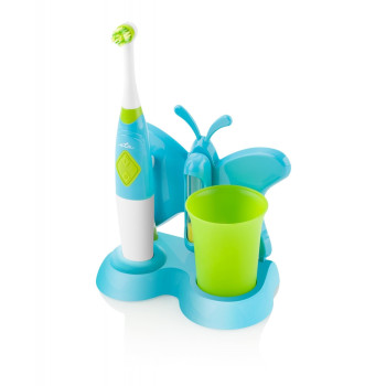 ETA Toothbrush with water cup and holder Sonetic  ETA129490080 Battery operated, For kids, Number of brush heads included 2, Blue