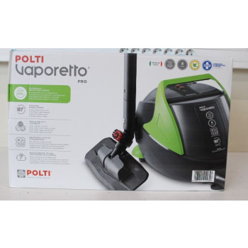 SALE OUT. | Polti | Steam cleaner | PTEU0280 Vaporetto Pro 95_Turbo Flexi | Power 1100 W | Steam pressure 5 bar | Water tank capacity 1.3 L | Black/Green | DAMAGED PACKAGING,SCRATCHED  FLEXIBLE HOSE WITH REMOTE CONTROL ON SIDE , SCRATCHED PARQUET BRUSH ON