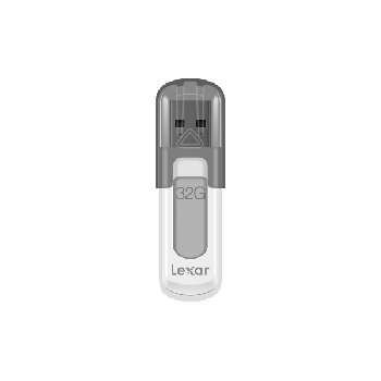 Lexar | Flash drive | JumpDrive V100 | 32 GB | USB 3.0 | Grey