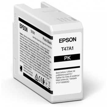 Epson UltraChrome Pro 10 ink T47A1 Ink cartrige, Photo Black