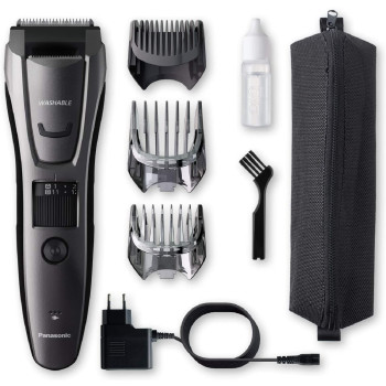 Panasonic Beard and hair trimmer ER-GB80-H503 Operating time (max) 50 min, Number of length steps 39, Step precise 0.5 mm, Ni-MH, Black, Corded/ Cordless